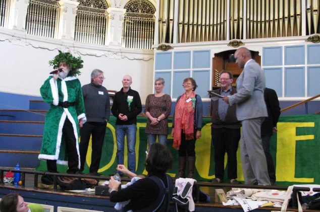 With all Green Party PPCs - Green Fair 2014